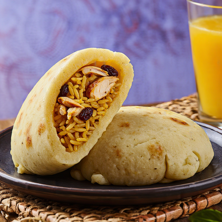 Arepa de Machboos Emiratí
