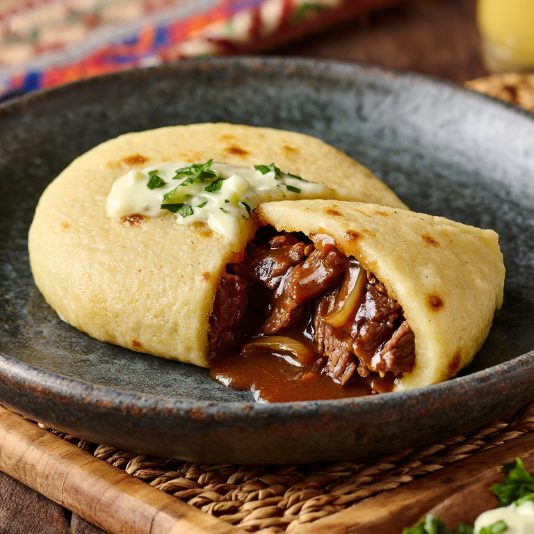 Arepa Yorkshire: Sunday Roast en Arepa