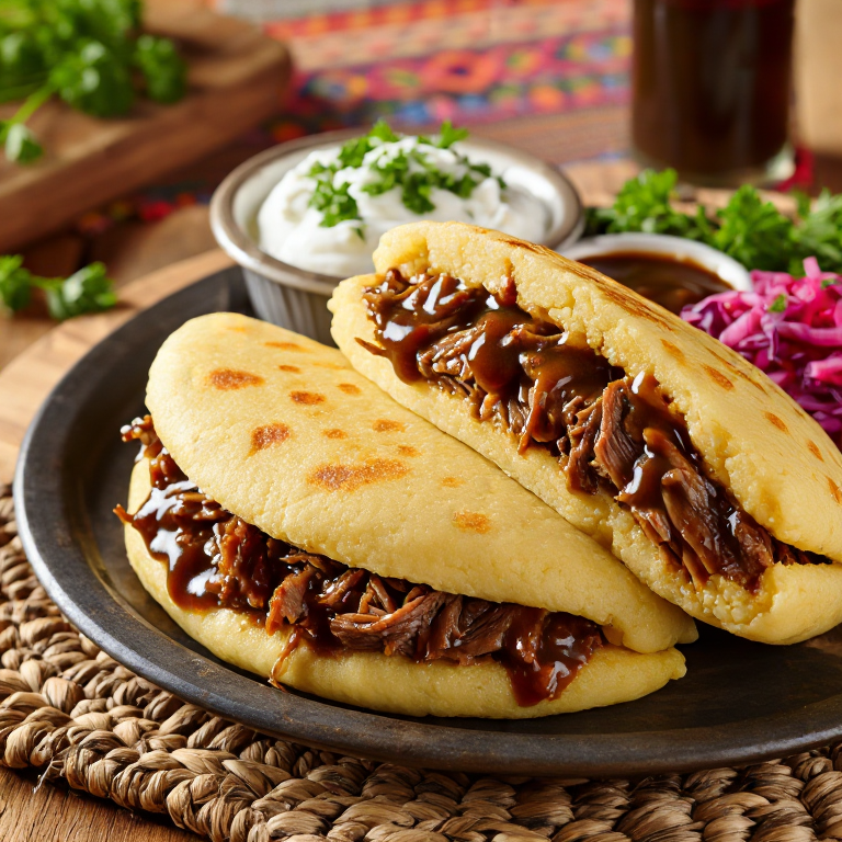 Sauerbraten Arepa: A German-American Fusion from Belleville