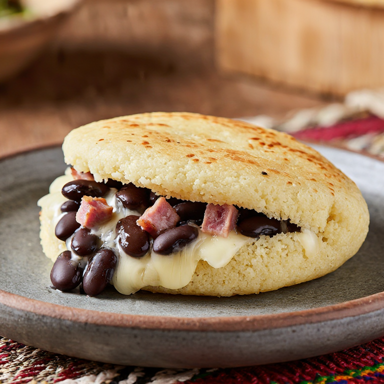 Arepa de Frijoles a la Moda de los Apalaches