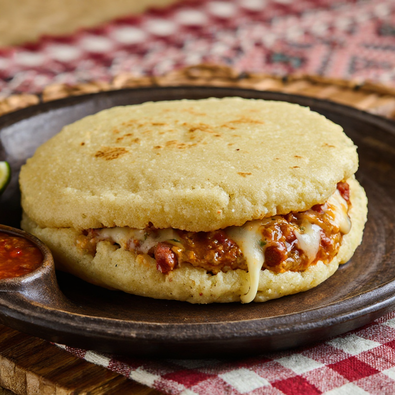 Arepa Estilo Pizza de Quad City