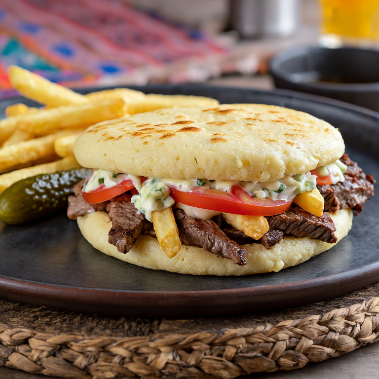 Arepa Pittsburgh: La fusión perfecta del sándwich Primanti