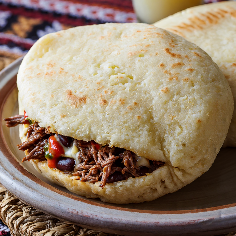 Arepa de Chimichanga al Estilo Sierra Vista