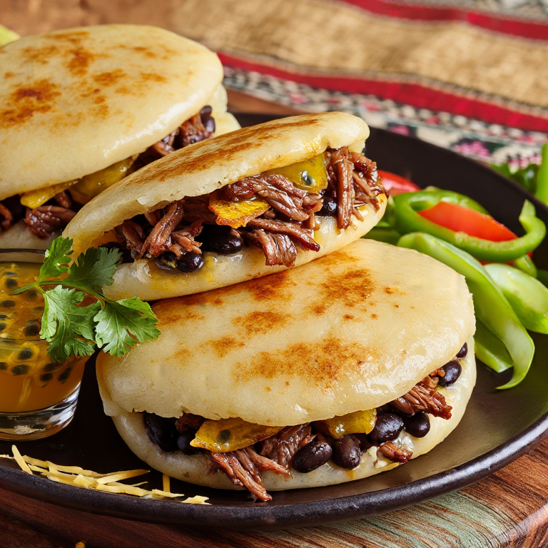 Arepa de Pabellón Criollo