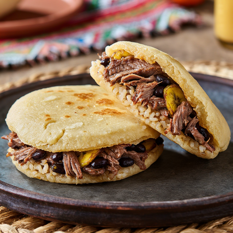 Arepa de Pabellón Criollo