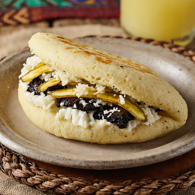 Arepa de Pabellón Criollo