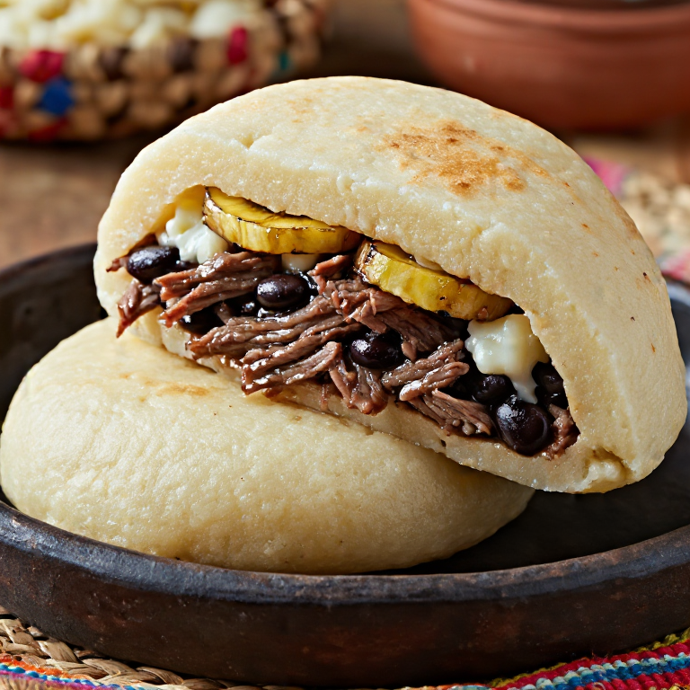 Arepa de Pabellón Criollo: La fusión perfecta de la cocina venezolana