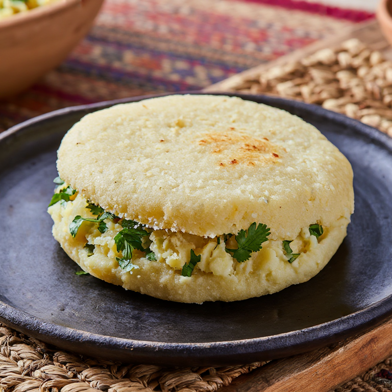 Arepa Andina de Pisca: Sopa de los Andes en tu Arepa