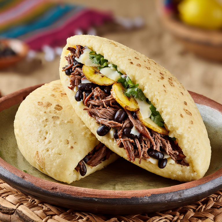 Arepa Pabellón Criollo: El Alma Venezolana en un Bocado