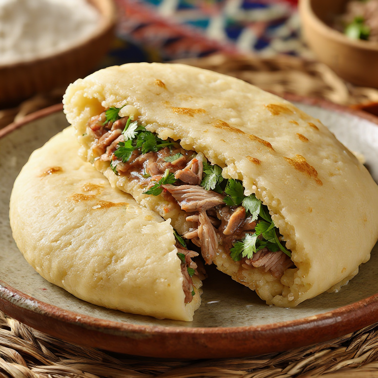 Arepa Thắng Cố: Fusión Vietnamita en Maíz Precocido