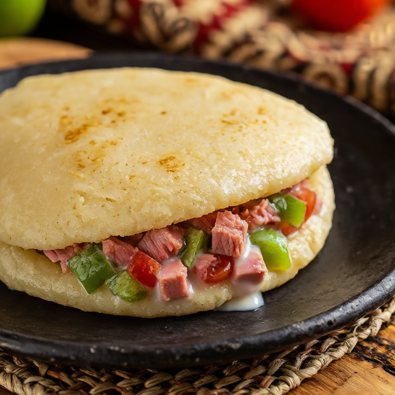 Arepa de Poisson Cru Mata-Utu