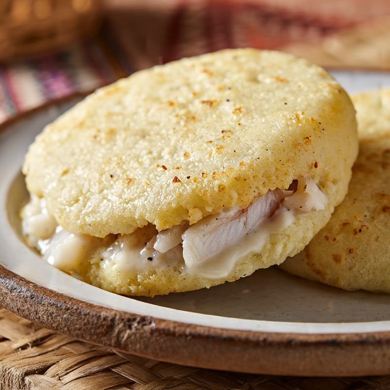 Arepa de Pescado con Coco al Estilo Wallisiano
