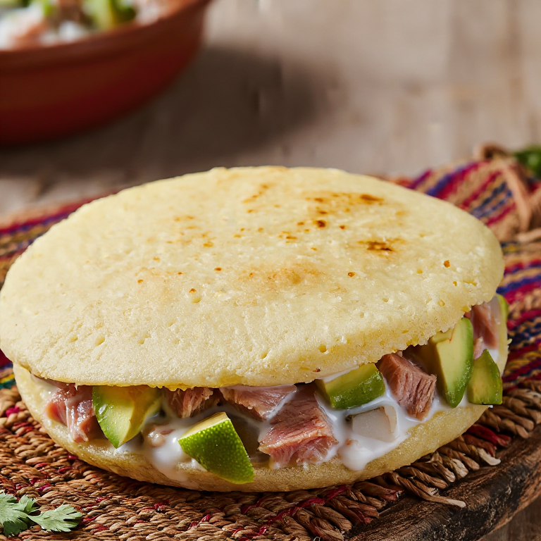 Arepa de Poisson Cru al Estilo de Wallis y Futuna