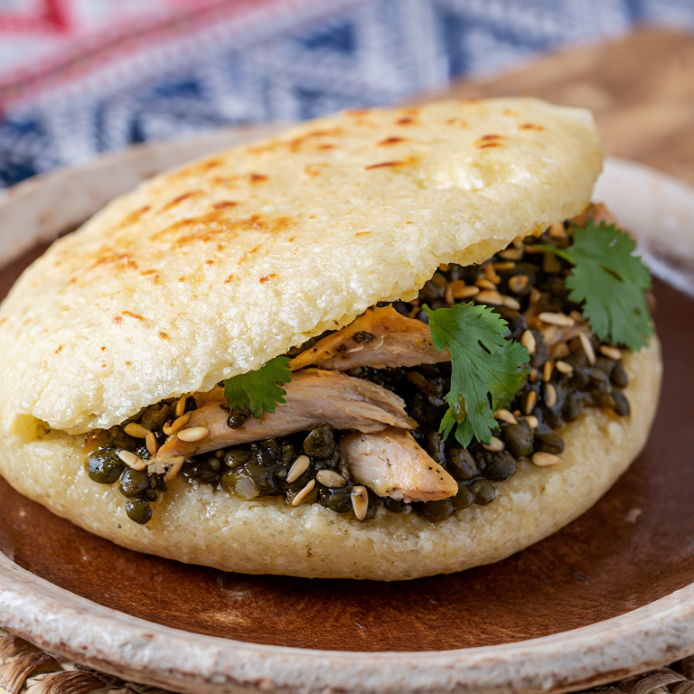 Arepa Rfissa: Fusión Sahara-Maracaibo