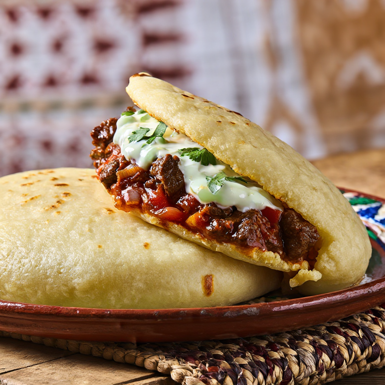 Arepa de Saltah Yemení