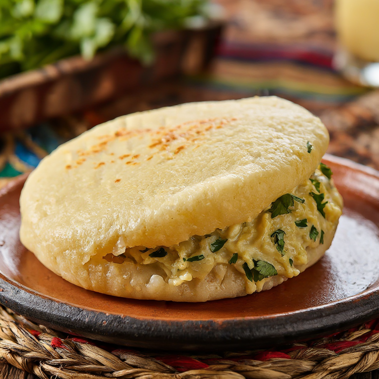 Arepa Ifisashi: Fusión Zambiana con Sabor a Cacahuete y Verduras